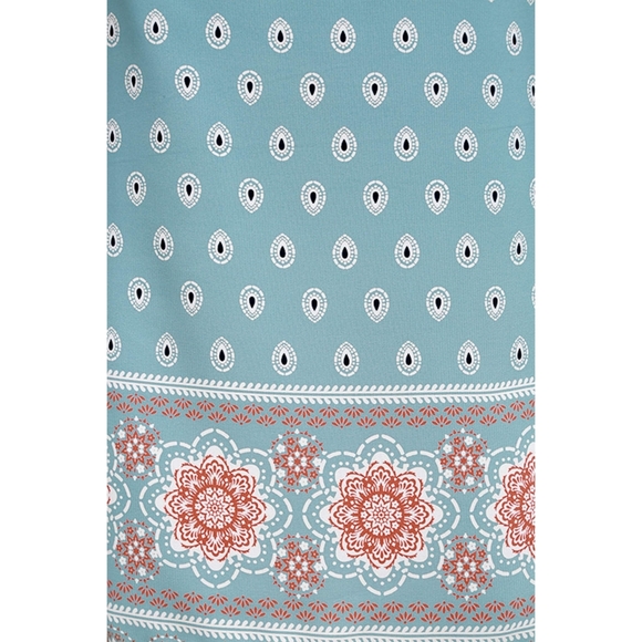 SOLD • Lulu's Secret Paradise Print Shift Dress Sm - Picture 5 of 13